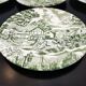 Set of 6 dessert plates English Style Lunéville