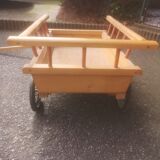 Chariot bois traditionnel
