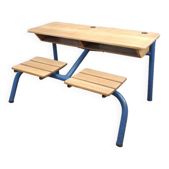 Double school desk