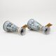 Pair of Tilgmans wall lights in hand-painted ceramic Unique Sweden 1960