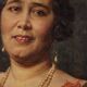 Portrait de dame signé Angelo Garino et daté 1931