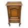 Table de chevet Louis XV en chêne 1970