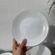 10 white Limoges porcelain dessert plates