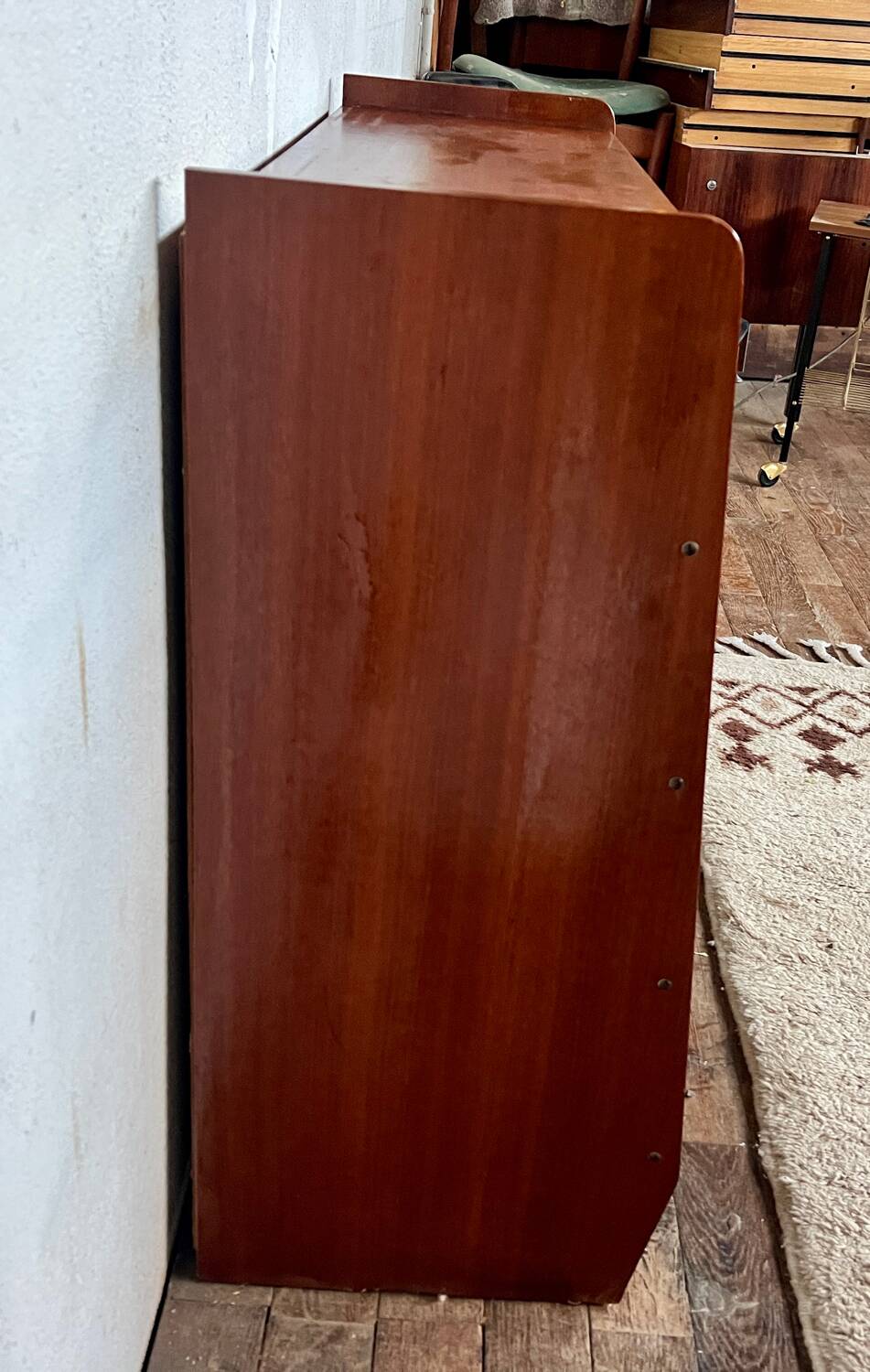 Vintage shoe cabinet