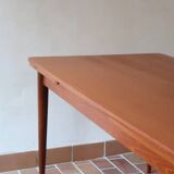 Scandinavian extendable dining table