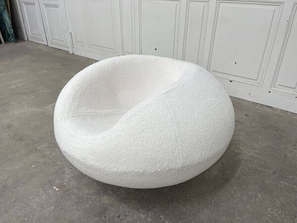 Fauteuil ''Ball'' 1970 retapissé