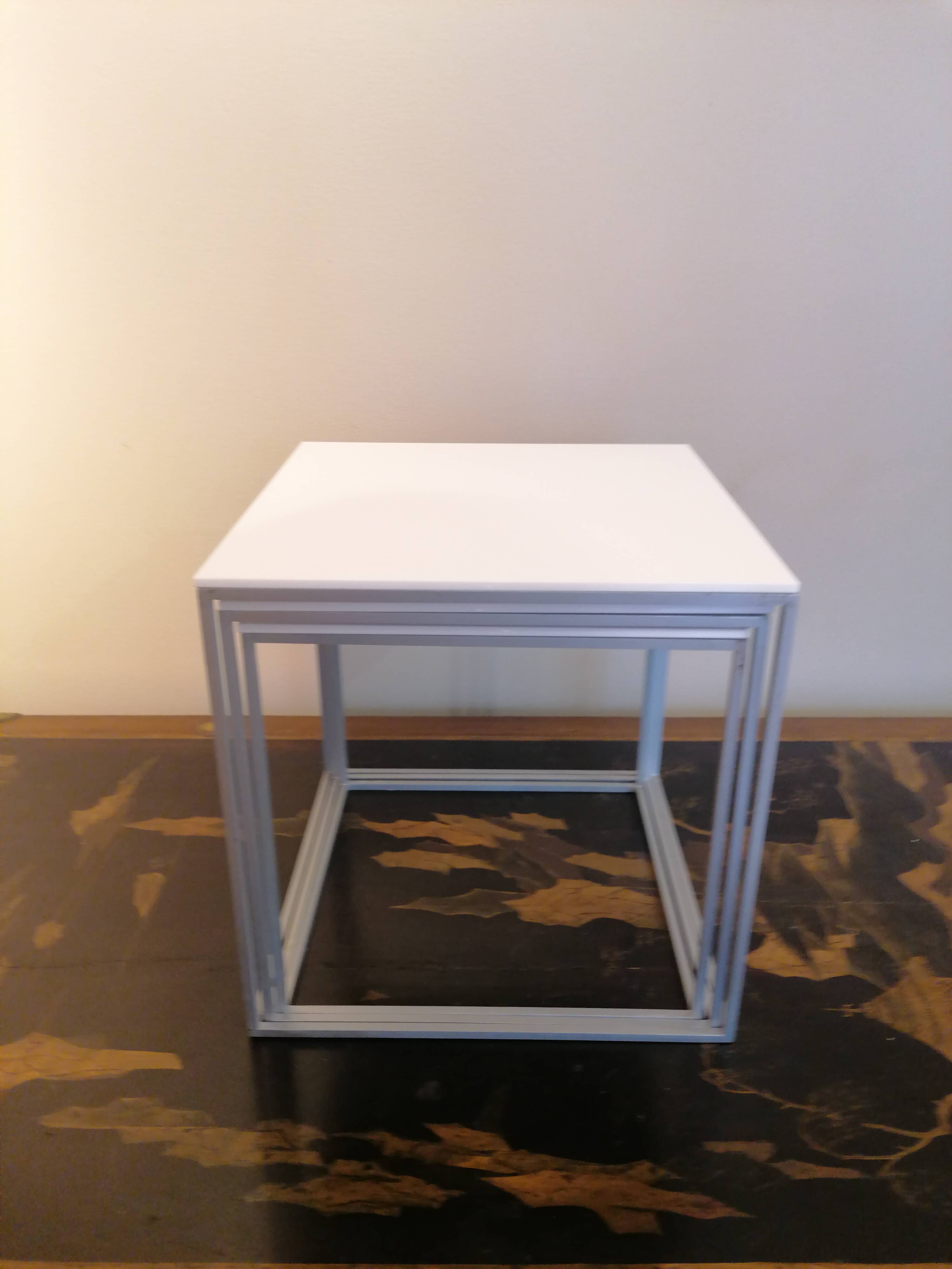 Side tables Pk71 by Paul Kjaerholm 1960