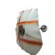 Vintage pendant light in glass, Poland, 1970s