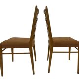 Suite de 4 chaises vintage Cees Braakman Pastoe ST09 années 50