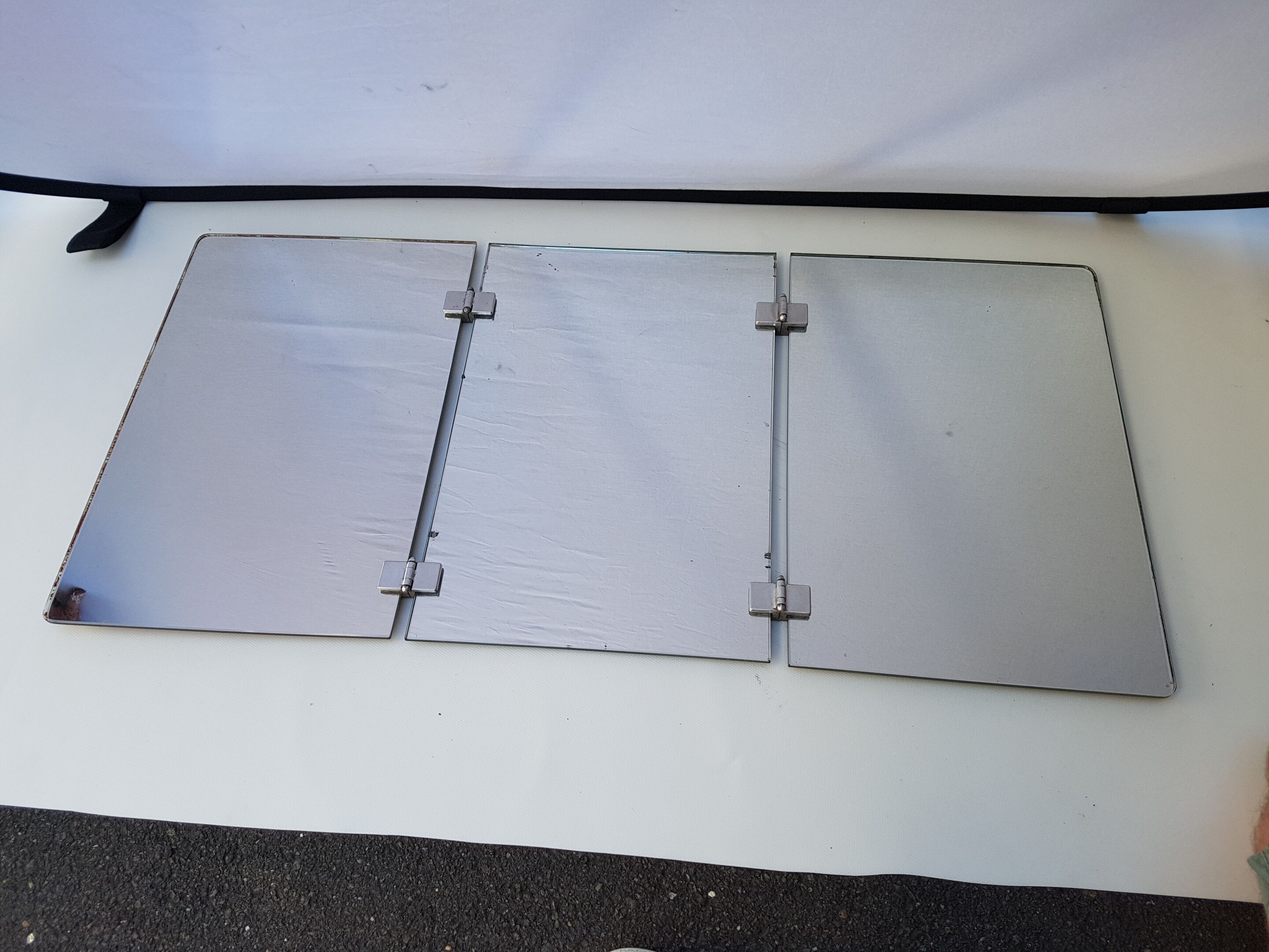 Mirror triptych of the 1960s