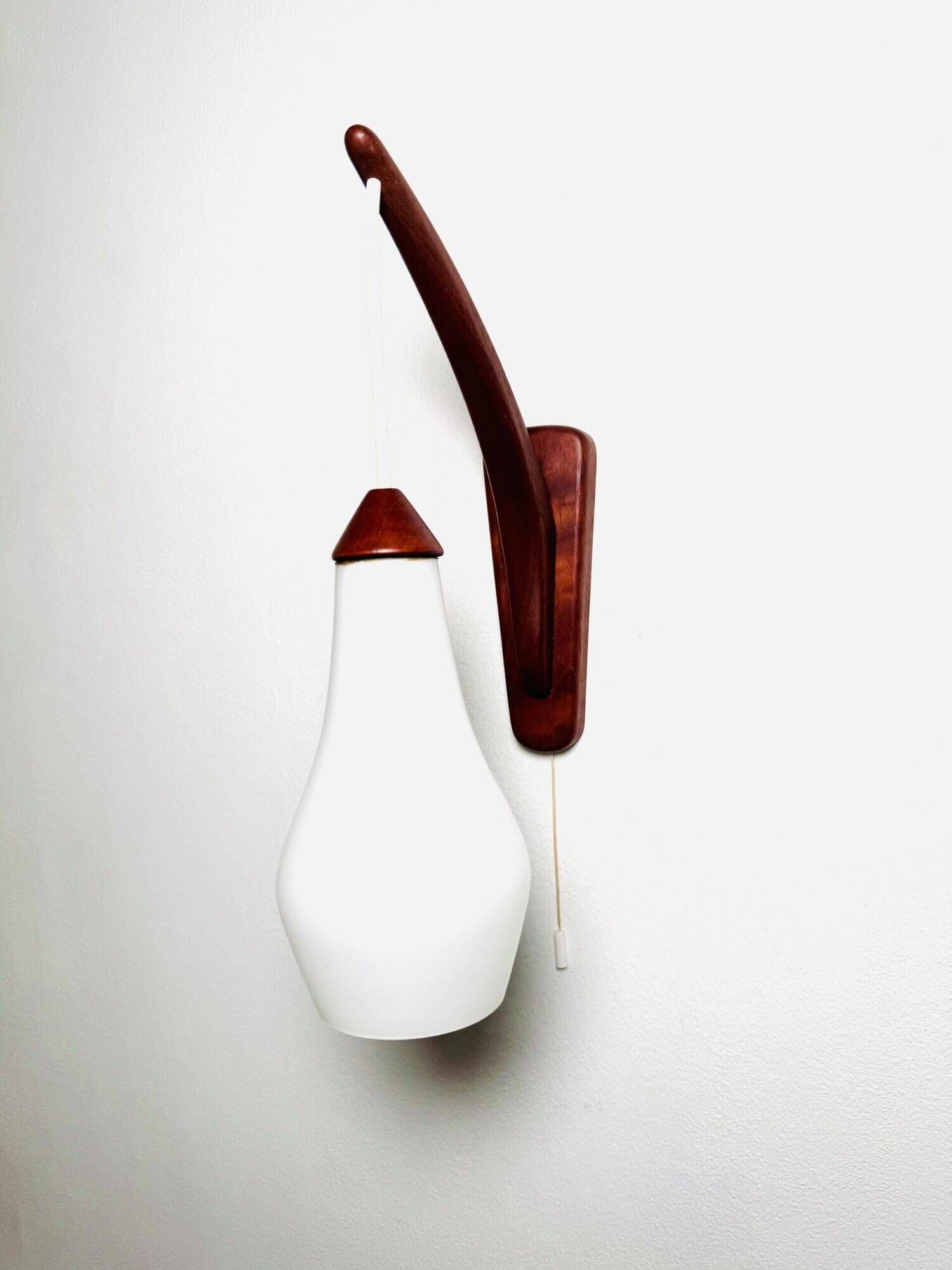 Single-Arm Wall Lamp By Uno & Östen Kristiansson For Luxus, Sweden, 1960S