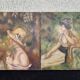 Belle Paire de tableaux femme riviere daria 1983