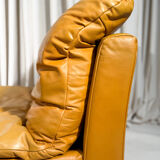 Vintage leather armchair