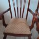 Paire de fauteuils de style Queen Anne originaux
