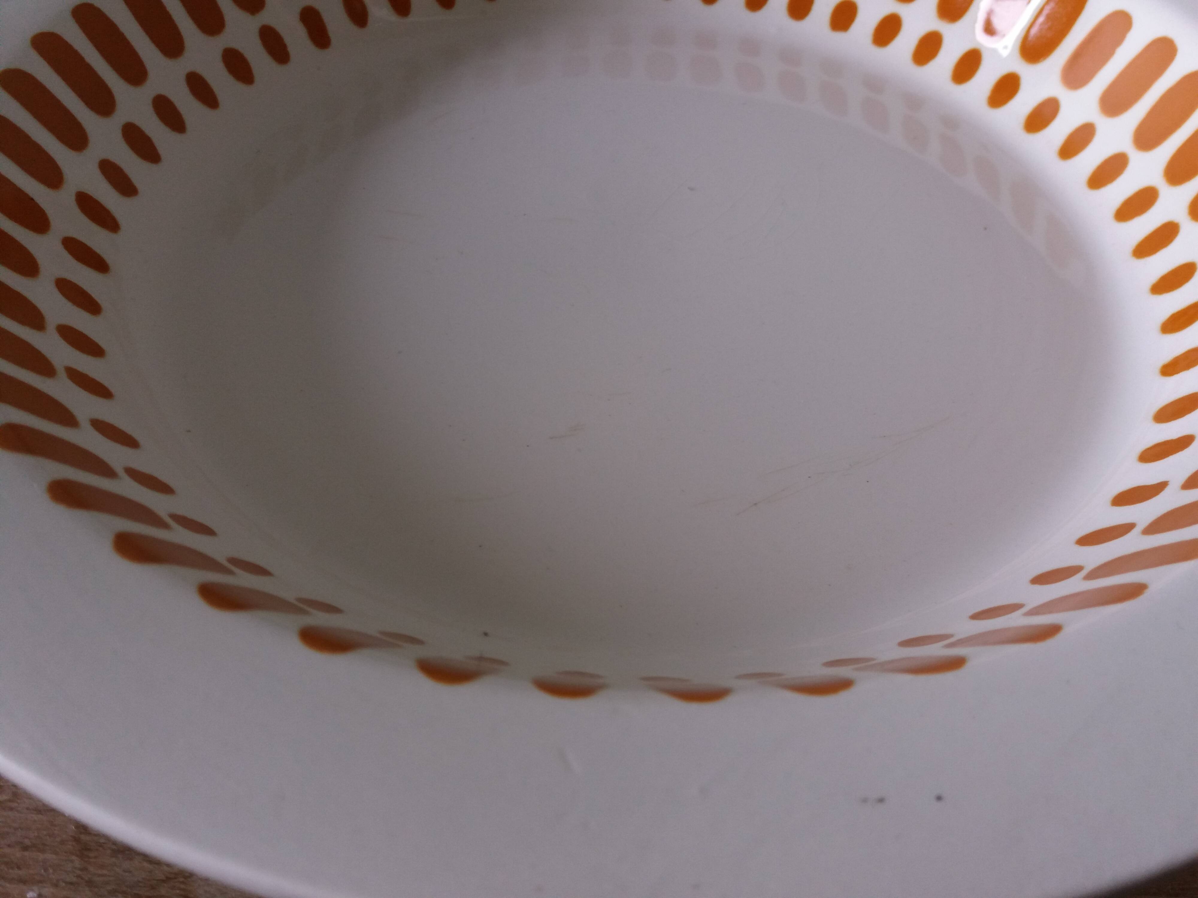 Hollow vegetable dish salad bowl 70s space age