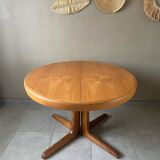 Vintage Baumann table with 2 extensions