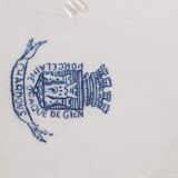 Set of 8 Gien Chardons style dessert plates