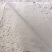 Drap Richelieu 2 personnes pur coton
