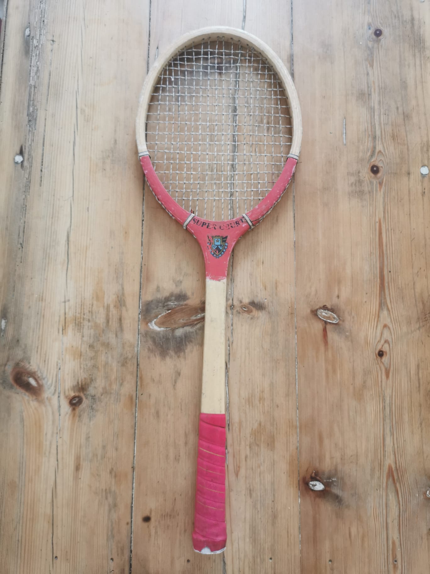 Vintage tennis racket