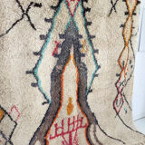 Moroccan Berber carpet Boujaad with colorful patterns 285x203cm