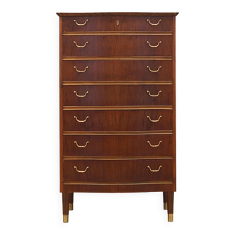 Walnut chest of drawers, Danish design, 1960s, production: Denmark