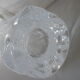 Cut crystal vase
