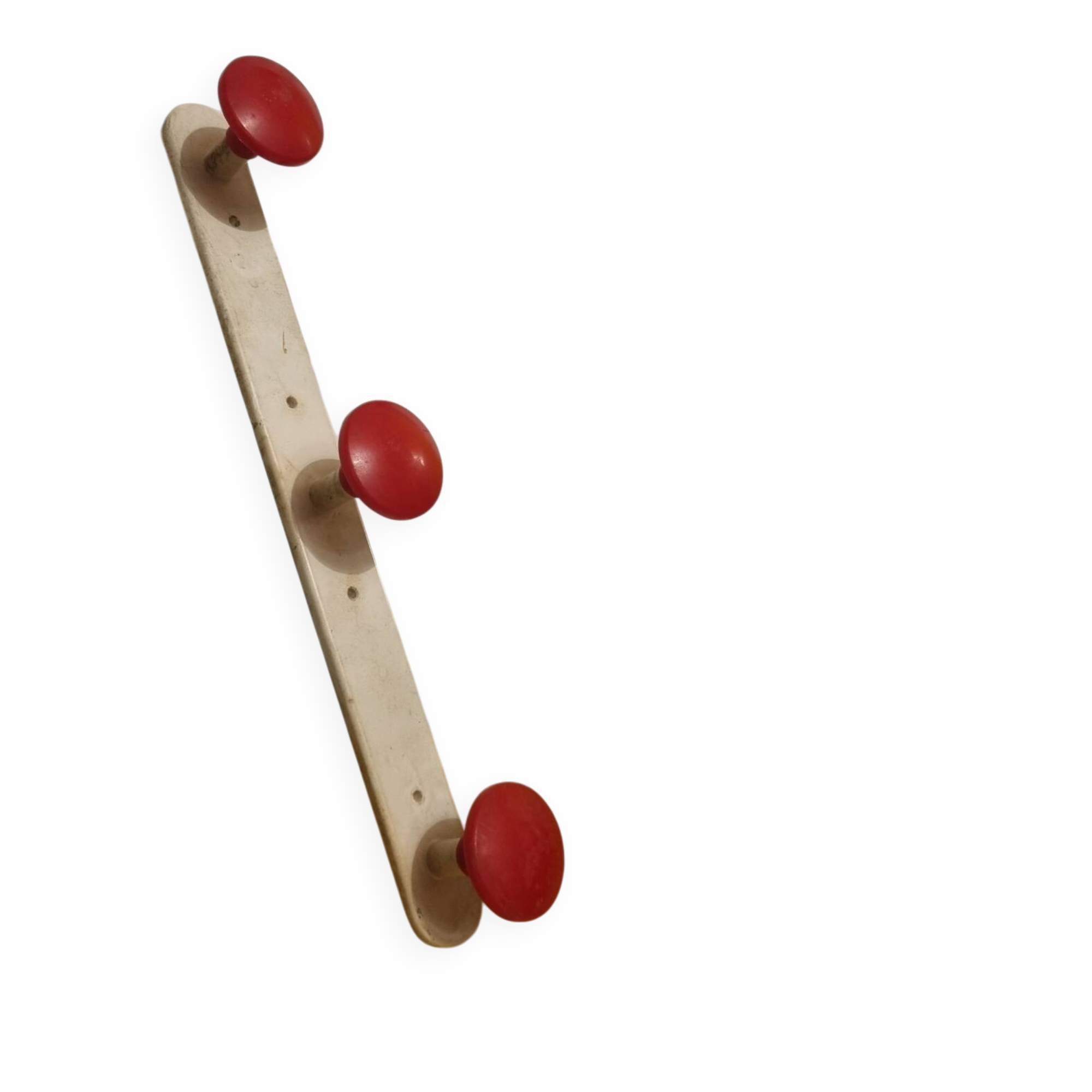 Coat rack with 3 hooks, 1970s