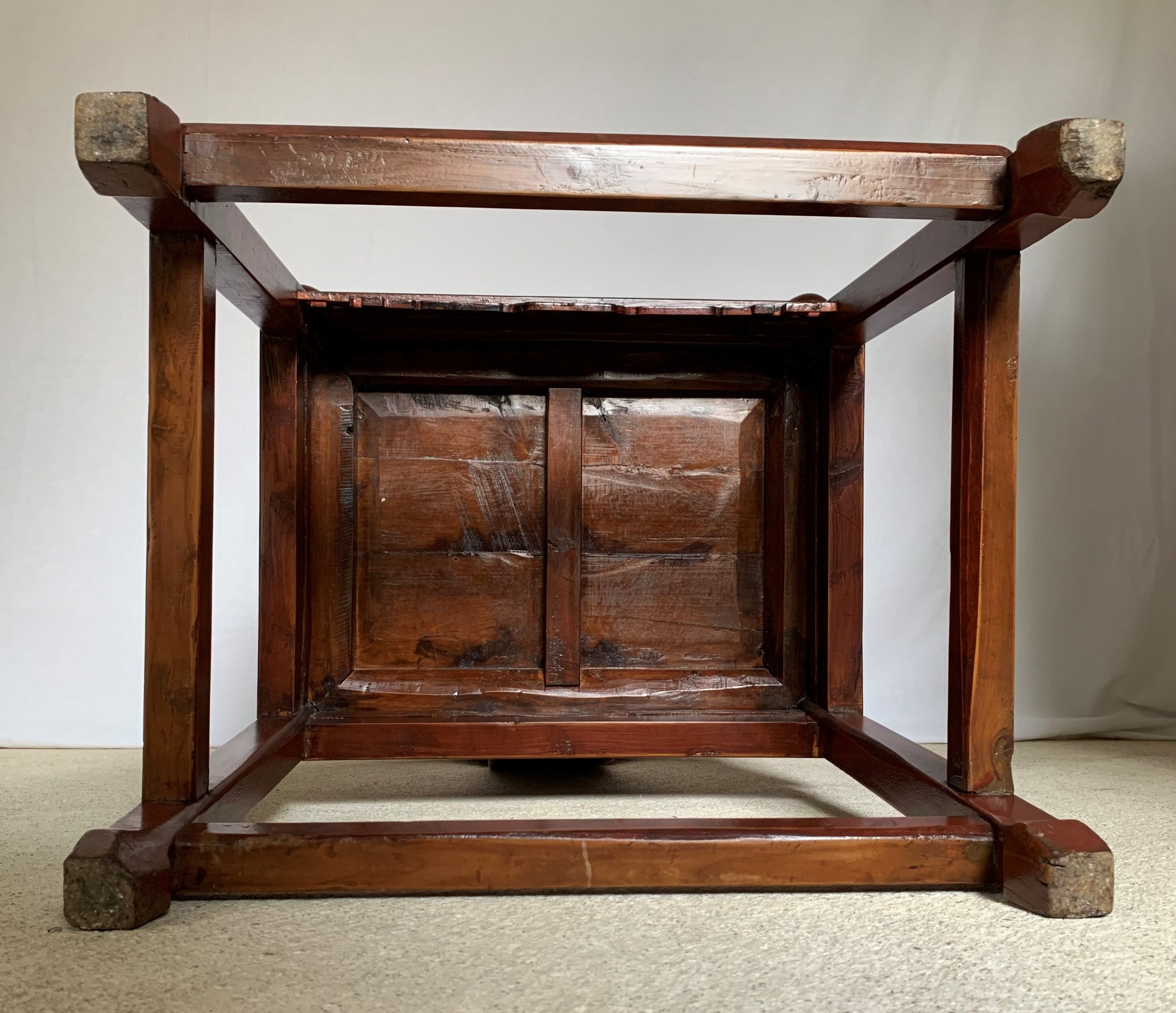 Fauteuil chinois laqué