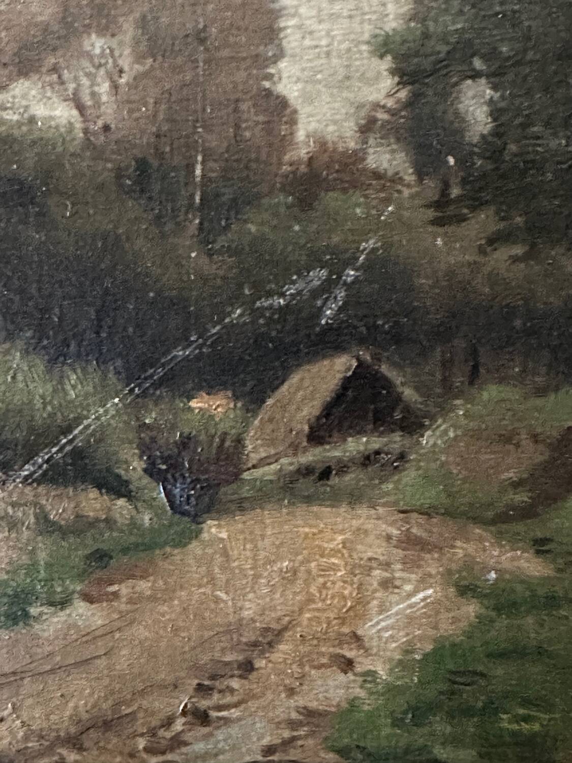 Painting on wood