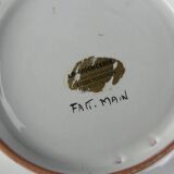 Earthenware plate from Martres Tolosane, 31.5 cm