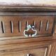 Antique chest of drawers with marble top