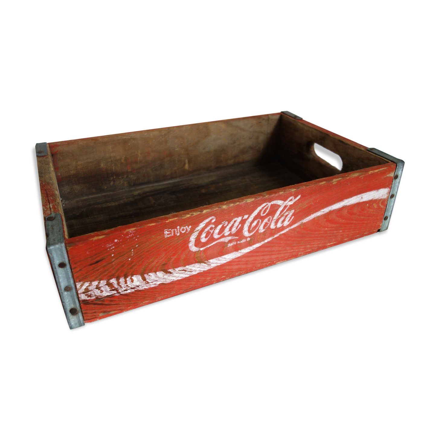Vintage Coca-Cola wooden case