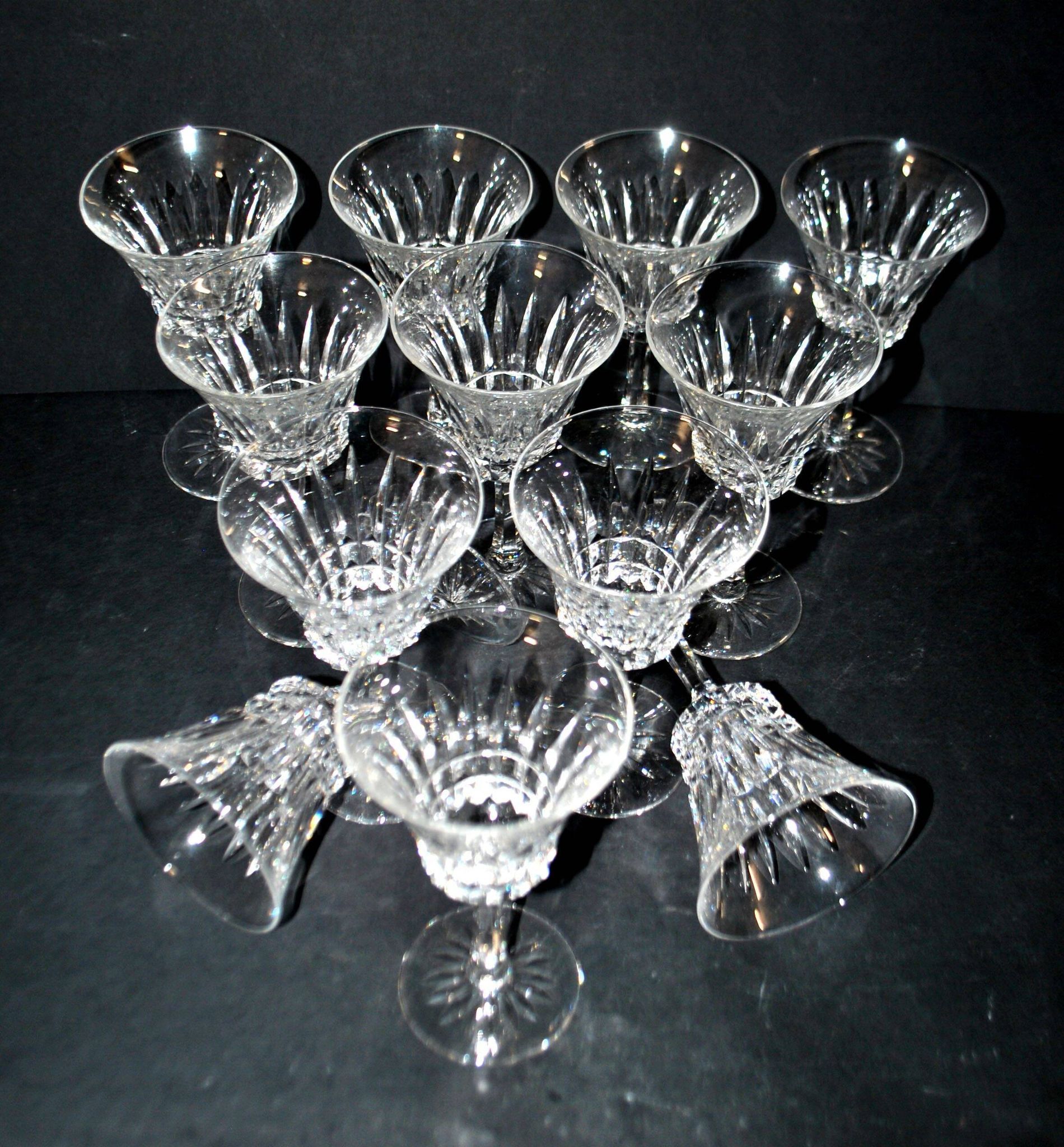 Villeroy Boch set of 12 cut crystal wine glasses – model Royal VB H14.5cm