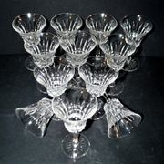 Villeroy Boch set of 12 cut crystal wine glasses – model Royal VB H14.5cm