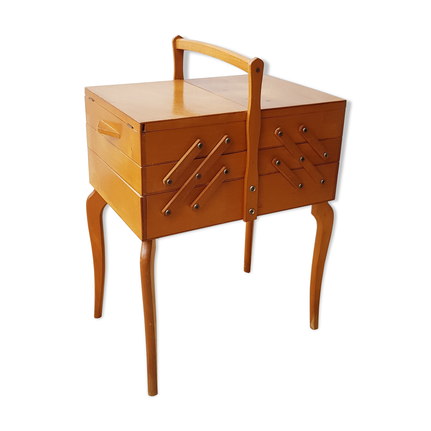 Worker in light oak from the 60s