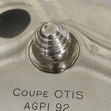 Service bell, silver metal