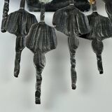 60s 70s Brutalist Wall Lamp Tom Ahlström & Hans Ehrlich Wall Sconce