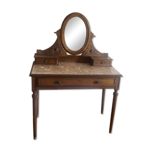 Coiffeuse ancienne avec