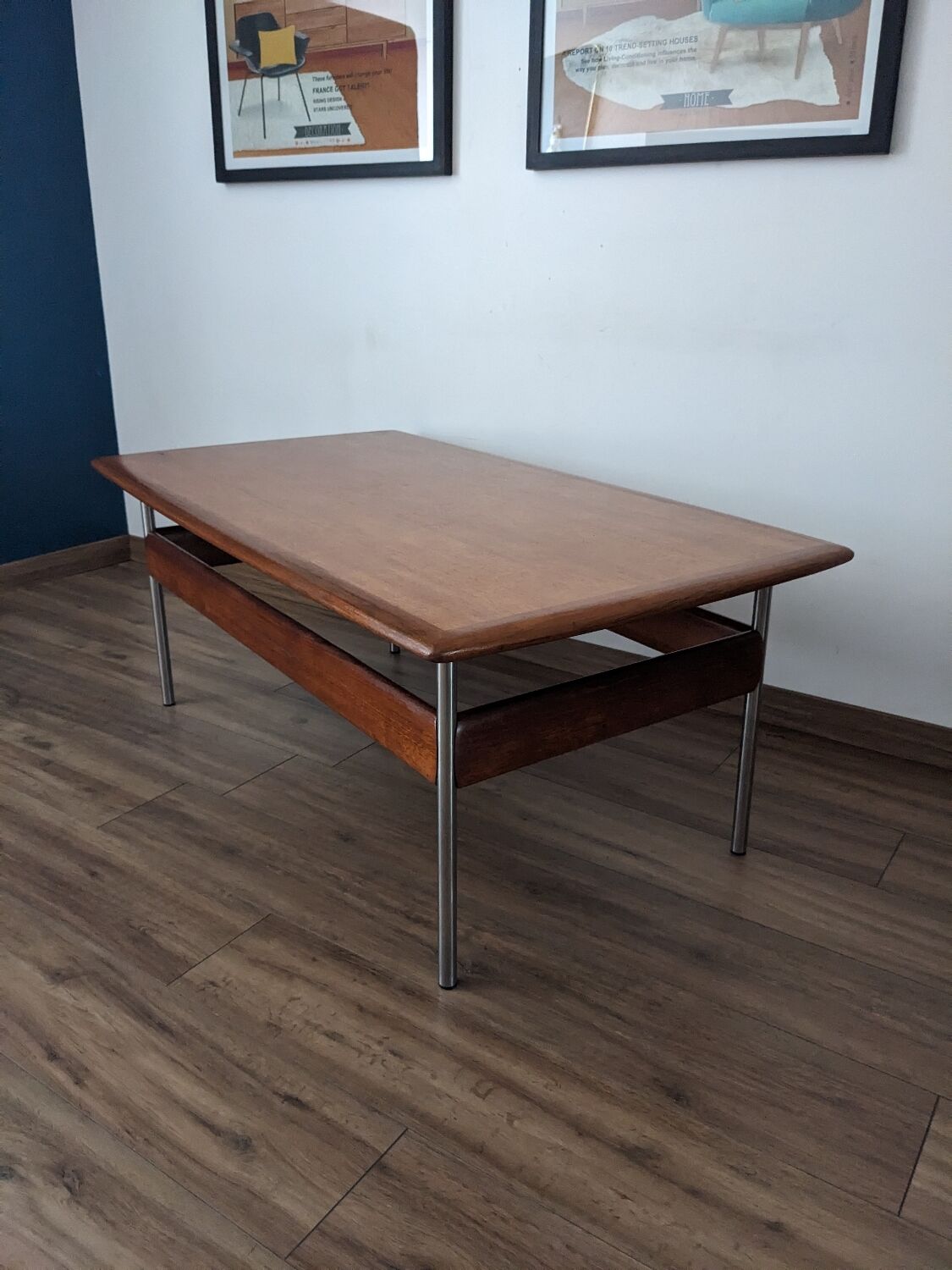 Vintage Scandinavian design coffee table