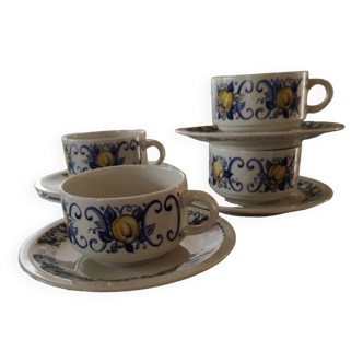 4 tasses Villeroy et Boch