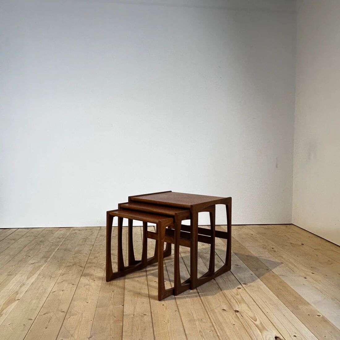 Nested tables Quadrille in teak G Plan, 1960s
