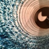 Signed Accolay ceramic vase, France 1950