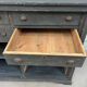 Patinated workshop furniture