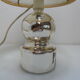 Lampe de chevet verre mercurisé vintage