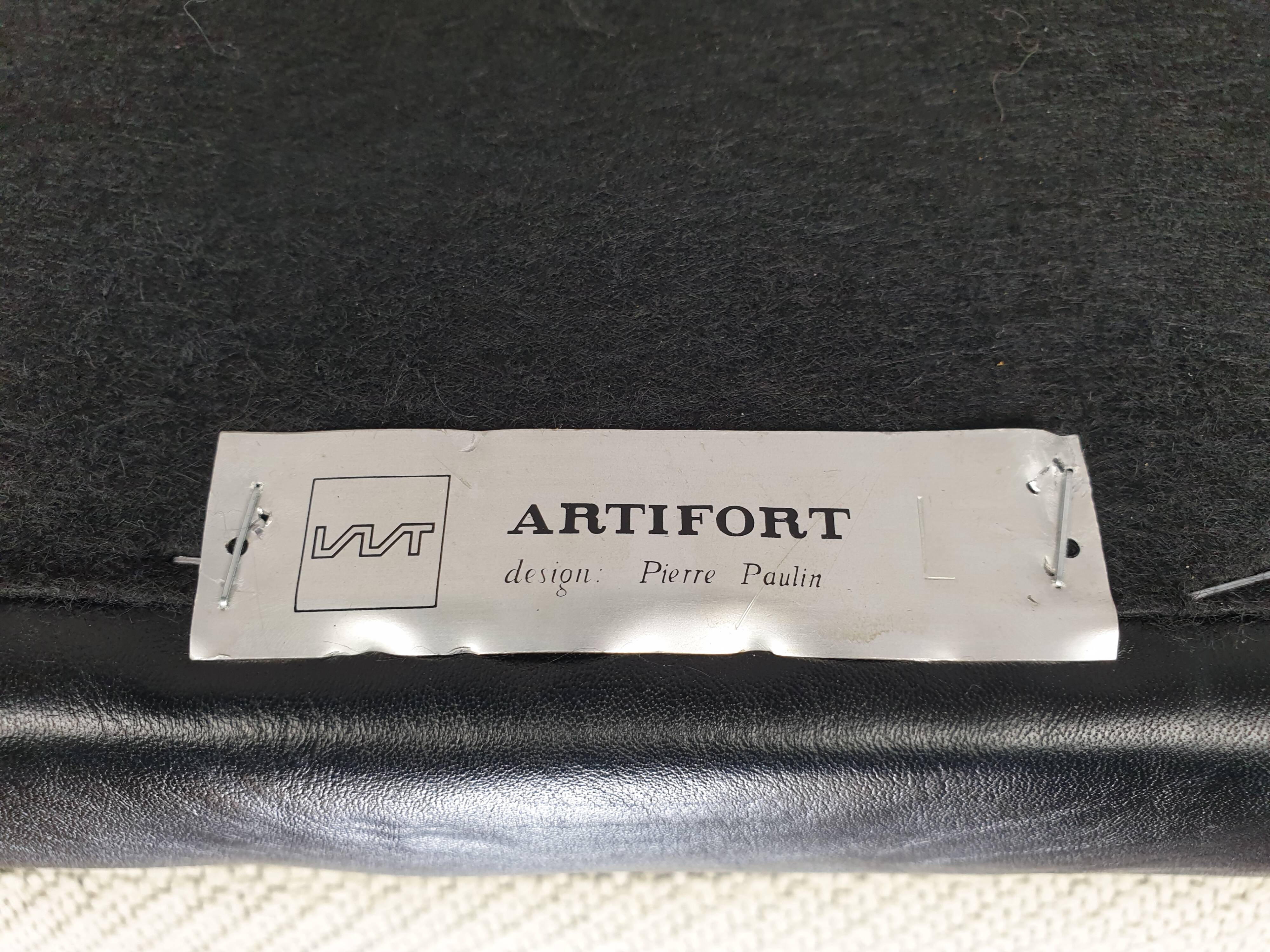 Set 442 armchairs by Pierre Paulin for Artifort, 1960