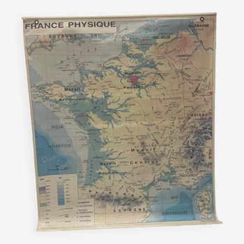 Affiche carte scolaire