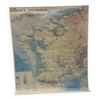 Affiche carte scolaire