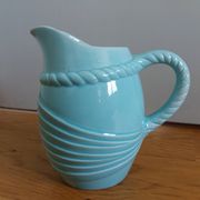 Poet Laval light blue slip pitcher