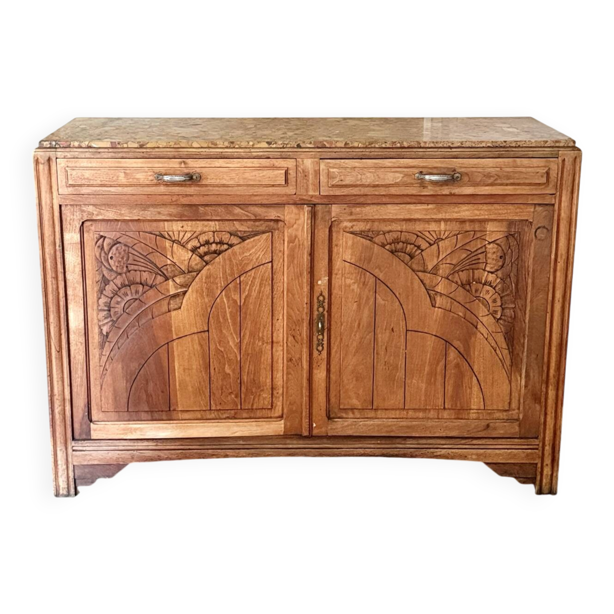 Art Deco oak sideboard