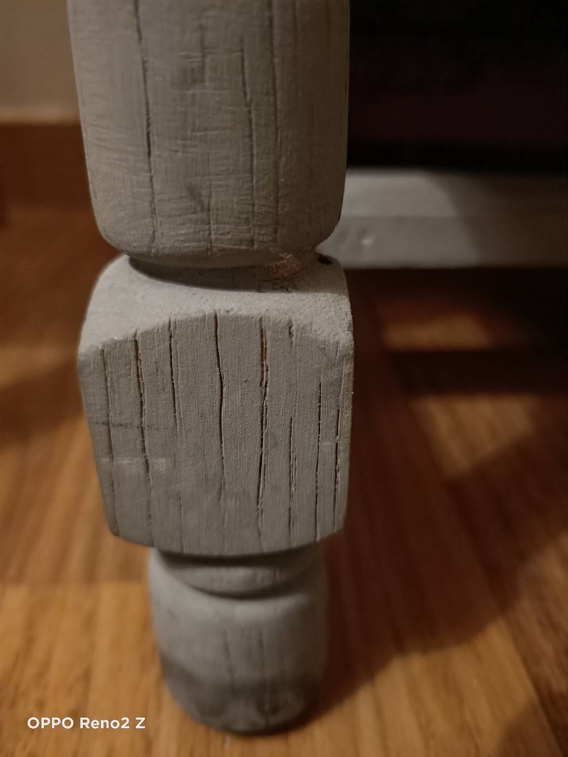 Commode bois patinée